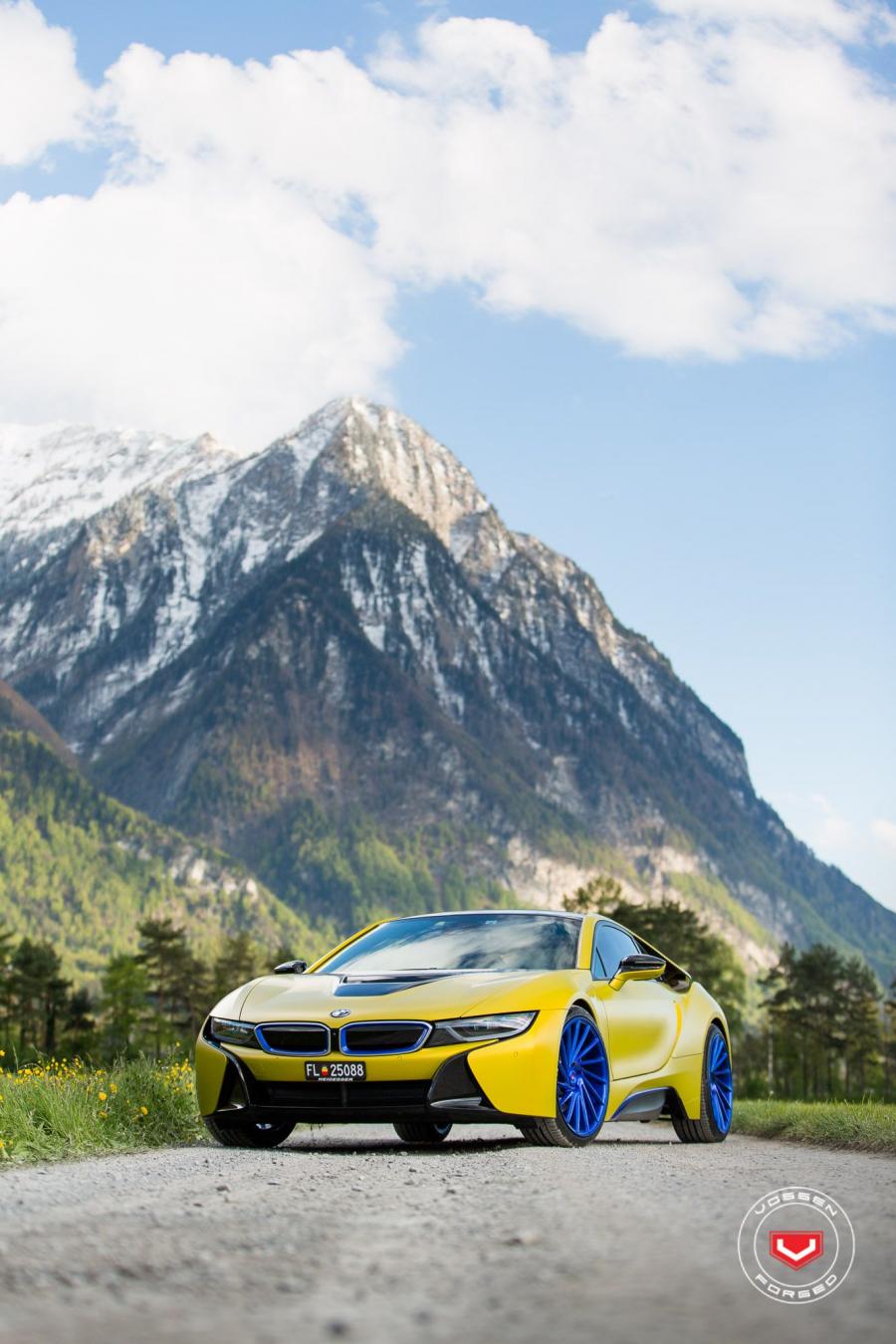  BMW i8 on Vossen Wheels (VPS-305T) 2016 года  (фото 57 из 81)